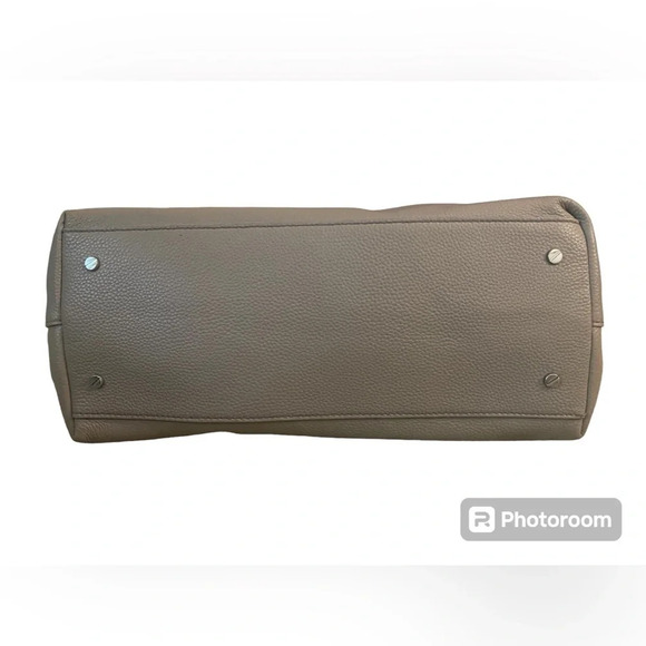 Tory Burch Britten Triple Compartment Tote in French Gray - Picture 7 of 14